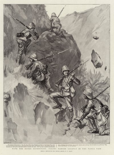 Con la spedizione Buner, affrontando il pericolo alla leggera nel Passo di Tanga da William T. Maud